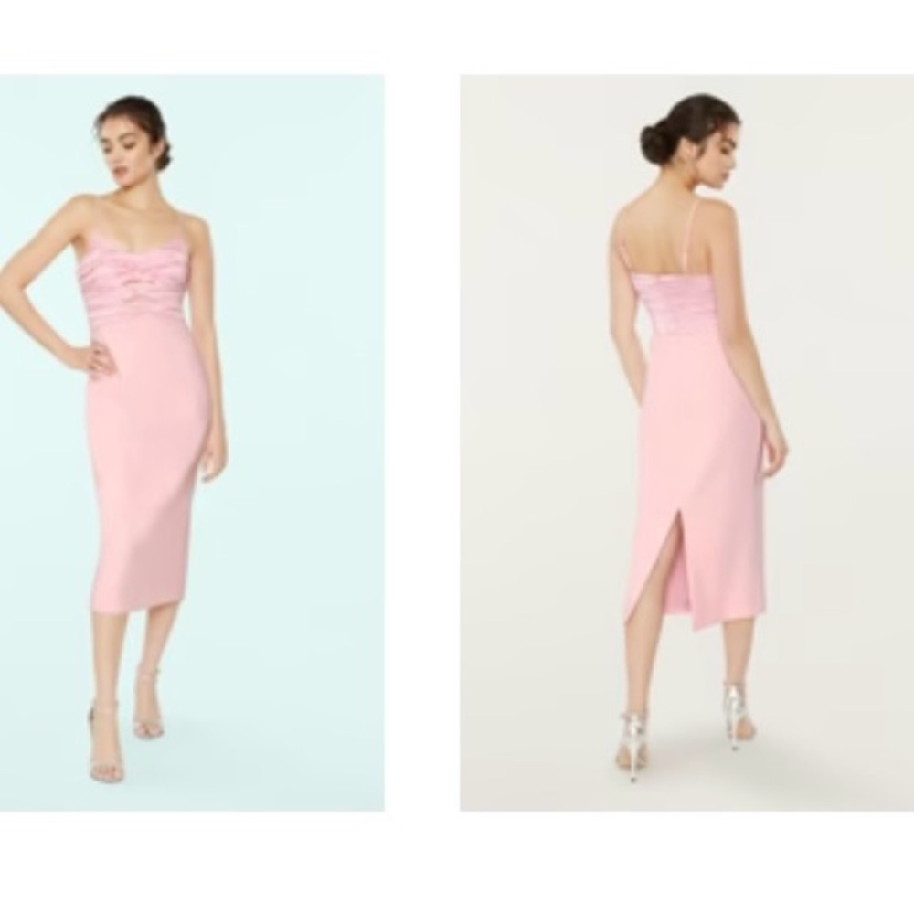 NWT LIKELY Steph Dress in Rose Shadow size 0 reg $228 - Picture 3 of 8